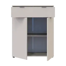 Комод Doros Рон 2 2 фасади 1 шухляда Кашемір 80х38х100 (41516044) - мініатюра 7