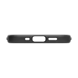 Чехол Spigen Liquid Air для iPhone 12 Pro/12 Matte Black (ACS01701) + защитное стекло - мініатюра 4
