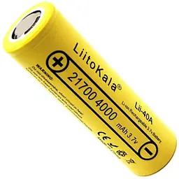 Акумулятор 21700 Liitokala 40A 4000mAh (Original)