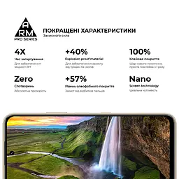 Захисне скло на Infinix Hot 60 5G з олеофобним покриттям, Pro, повне проклеювання, антистатичний і пиловідштовхуючий шар, 9H, самоклеючеся, 2.5D, на весь екран, антистатичний клей, ArmorStandart (ARM87300) - мініатюра 5