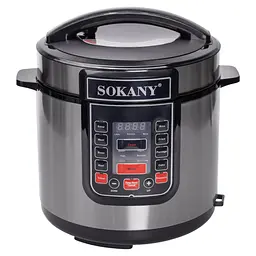 Мультиварка Sokany SK-07053 на 7 л, сталь Sokany SK-07053 - мініатюра 8