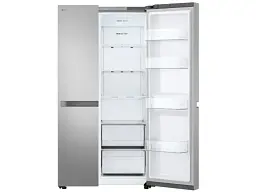 Холодильник з морозильною камерою LG GC-B257KNHW - мініатюра 6