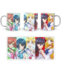 Кухоль GeekLand Сейлор Мун Sailor Moon girls SM.02.15 330 мл різнобарвний - мініатюра 2