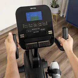 Горизонтальний велотренажер Gymtek XBR6000 електромагнітний золотистий - мініатюра 12