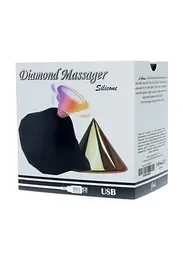 Вакуумний стимулятор клітора B - Series Smart Diamond Air Massager (золотистий) - мініатюра 10