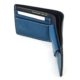 Чоловічий шкіряний гаманець GRANDE PELLE acs0029290 - мініатюра 6