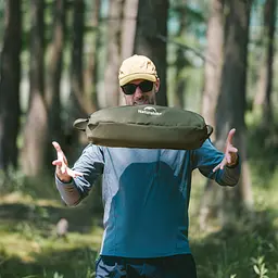 Стілець складаний ультралегкий Naturehike CNK2550JJ013 Yamami YL01  сірий - мініатюра 9
