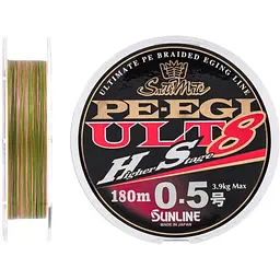Шнур Sunline PE EGI ULT HS8 180 m #0.5/0.117 mm 3.9 kg (1013-1658.07.34)