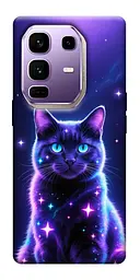TPU чохол Demsky Galaxy purple cat для Infinix Note 50 Pro+