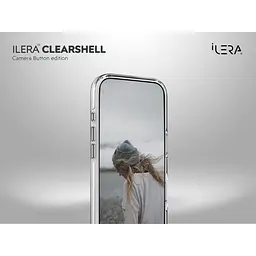 Чохол iLera ClearShell Camera Button with MagSafe для Apple iPhone 17 Pro Transparent (iLHsCLCaB17Pr) [150429] - мініатюра 10