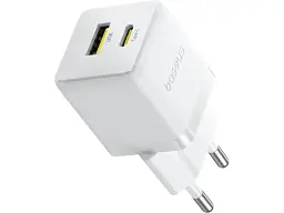 Мережевий зарядний пристрій BASEUS Wall Charger Palm 20 W White (P10111608213-00) - мініатюра 2