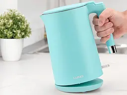 Електрочайник Lund 1.5 л бірюзовий 2200 Вт (68208) - мініатюра 8