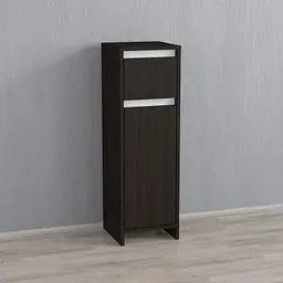 Пенал з шухлядою та дверцятами Forte Wilmer 2 950x300x300 Венге Темний
