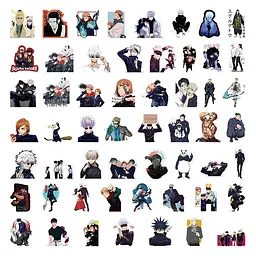 Стікерпак GeekLand Jujutsu Kaisen 50 штук - мініатюра 3