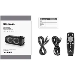 Акустика REAL-EL X-795 Black (EL121600022) [136475] - мініатюра 8