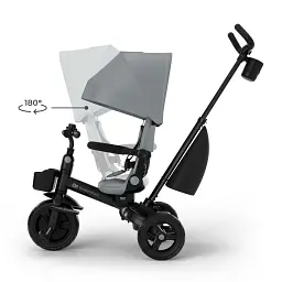 Триколісний велосипед Kinderkraft Aveo 2 Plus Grey (KRAVEO02GRY0000)  - мініатюра 5