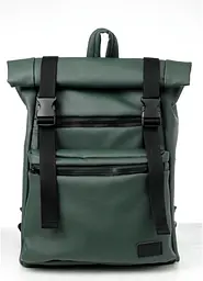 Жіночий рюкзак Sambag RollTop Zard зелений 41 х 30 х 16 см (24238007)