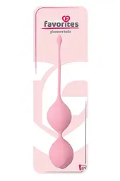 Вагінальні кульки See You In Bloom Duo Balls 36 мм Pink - мініатюра 2