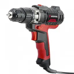 Дриль-шуруповерт електричний 420 Вт 0-500/0-1800 об/хв, 0.8-10 мм 20 Нм INTERTOOL - мініатюра 4