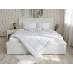 Ковдра силіконова зимова Руно Elegante Plus 172х205 см сіра - мініатюра 2