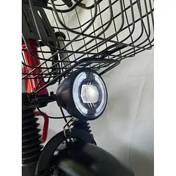Електровелосипед Minako Monster Pro 16" 1000W 60V 30Ah гідравлічні гальма червоний - мініатюра 13