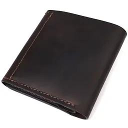 Чоловічий шкіряний гаманець GRANDE PELLE 10,5х10х1,5 см acs0028494 - мініатюра 2