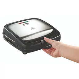 Сендвічмейкер Tefal Croc Time 700 Вт чорно-сріблястий (SM193D34) - мініатюра 10