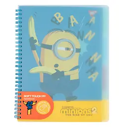 Зошит для записів YES В5 80 арк софт-тач Minions (765743)