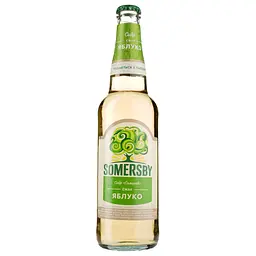 Сидр Somersby Яблуко, 4,7%, 0,5 л - мініатюра 2
