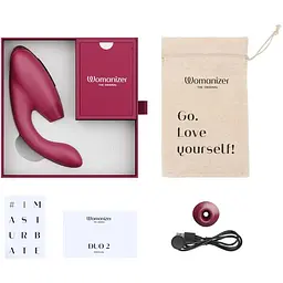 Вібратор Womanizer Duo 2 Bordeaux (SO8755) [108384] - мініатюра 6