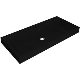 Умивальник Miraggio Varna 900 mirastone black 0000453, Чорний матовий