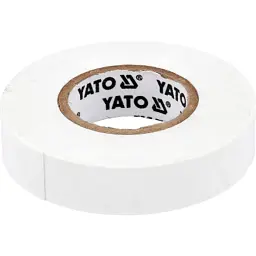 Ізоляційна стрічка Yato 15 мм х 20 м х 0.13 мм, біла (YT-81596)