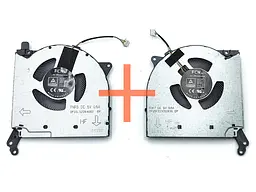 Вентилятор (кулер) для Lenovo Legion Y550-15, Rescuer Y7000 R7000 R7000P 2020, 2021 DFS5M325063B1C (CPU+GPU) FAN 5V Пара. HC