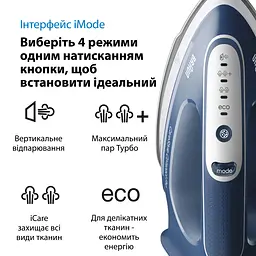 Прасувальна система Braun CareStyle Compact Pro IS 2565 BL біло-синя - мініатюра 7