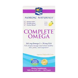 Жирные кислоты Nordic Naturals Омега Комплекс с лимоном, Complete Omega, Lemon, 1000 мг, 1 (NOR-02770)