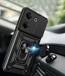 Панель BeCover Military для Tecno Camon 20 Pro (CK7n) Black (710003) - мініатюра 5