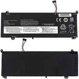 Батарея для ноутбука Lenovo L19C4PDB (ThinkBook 14s Yoga ITL 14 G2 ARE) 15.44V 3000mAh Чорний - мініатюра 2