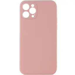 Силіконовий чохол Candy Full Camera для Apple iPhone 12 Pro Max (6.7) Рожевий / Pink Sand
