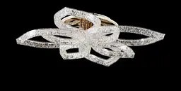 Світлодіодна люстра Splendid Ray LD/4S+4B LED (GD), золото, білий, 100 Вт, від 15-23 м² - мініатюра 2