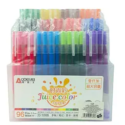 Ручка гелева "AODEMEI" /D1006/ "Juice Color" 0,5мм, мікс (96/384)
