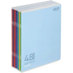 Набір зошитів ZiBi Monochrome Kids Line 48 аркушів 10 шт. (ZB.1705-99) - мініатюра 2