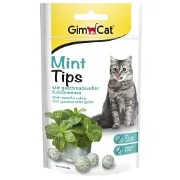 Ласощі для котів GimCat Mint Tips м'ята 40 г