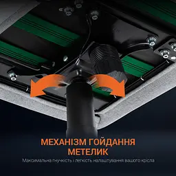 Ігрове крісло GamePro Linen fabric Light grey (GC715LG) - мініатюра 12
