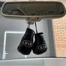 Підвіска боксерські рукавички Kia Чорний - мініатюра 2