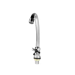 Змішувач QN 1/2" монокран на гайці (КРАТНО 2шт) AQUATICA QN-1G158C (9786600) - мініатюра 4