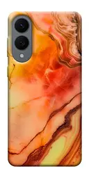 Чохол Demsky Червоний корал мармур для Samsung Galaxy S25 Edge