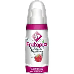 Фруктовий оральний лубрикант iD Frutopia Pump Малина 100 мл