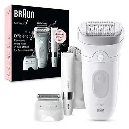 Епілятор Braun Silk-epil 7 SE 7-441 White UA - мініатюра 2