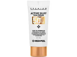 Сонцезахисний крем для обличчя Active Silky Sun Cream (SPF50+ / PA+++) Medi-Peel 50 мл - мініатюра 2