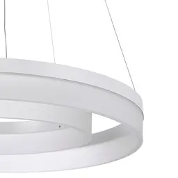 Світильник стельовий Brille підвісний світлодіодний BR-962S/36W + 24W WH led - мініатюра 2
